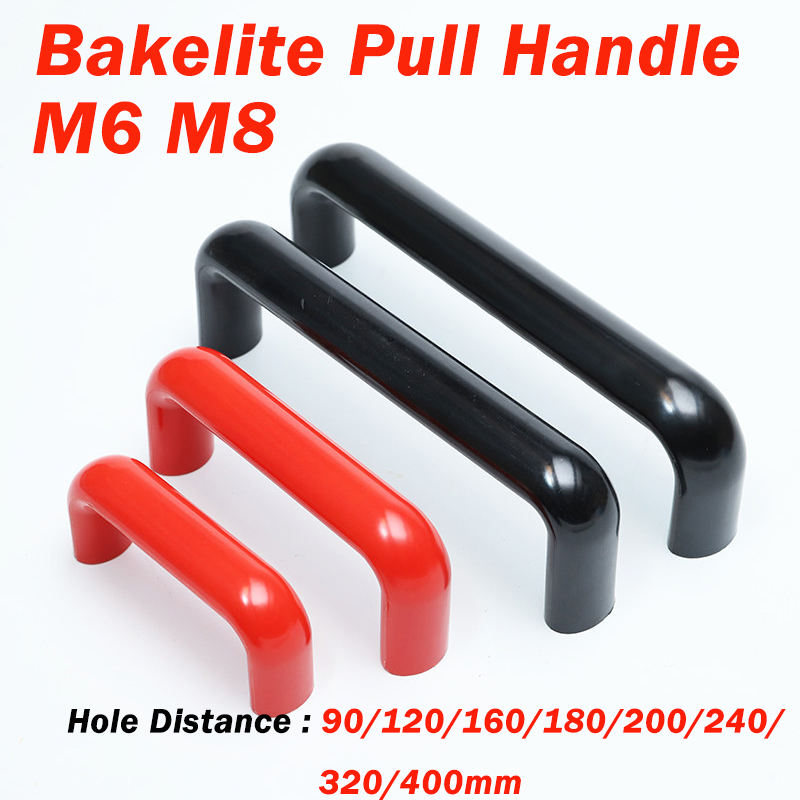 Red/Black Oval Bakelite Handle - Restoration Hardware Furniture Used review and price