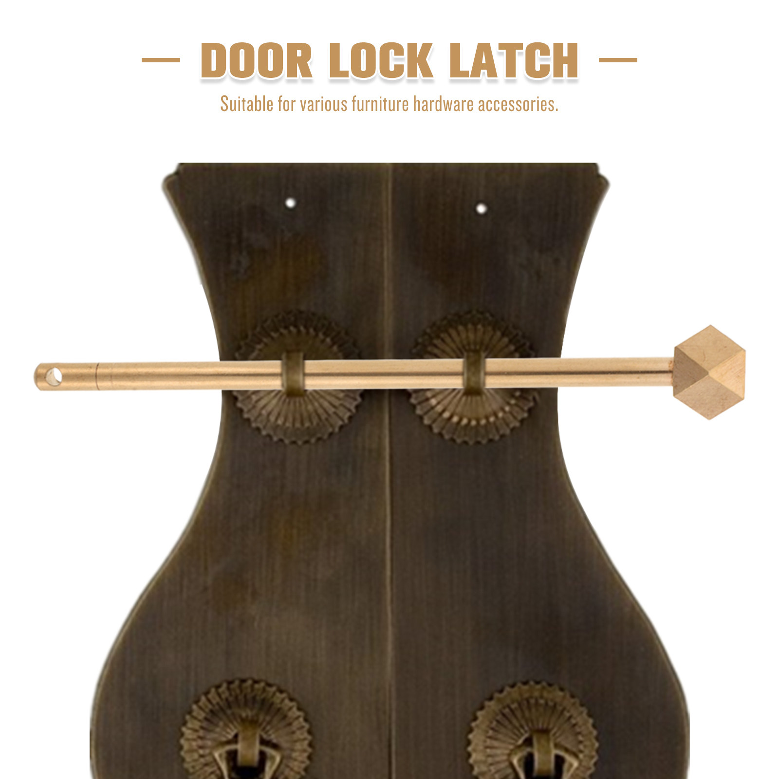 Brass Cabinet Key Locking Pin  - Furniture Hardware Brass review and price