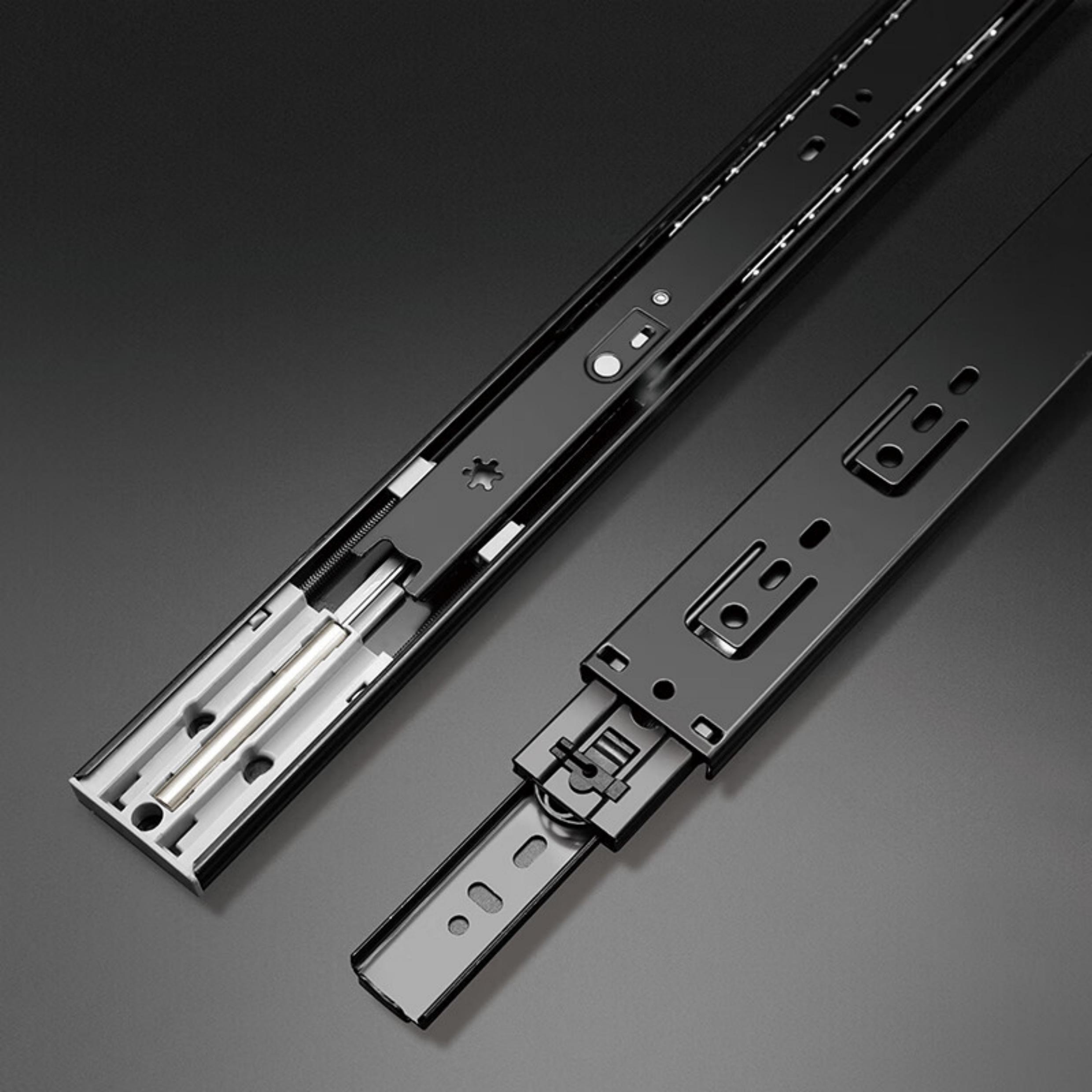 2Pcs Metal Buffer Drawer Slide - Furniture Rails Hardware review and price