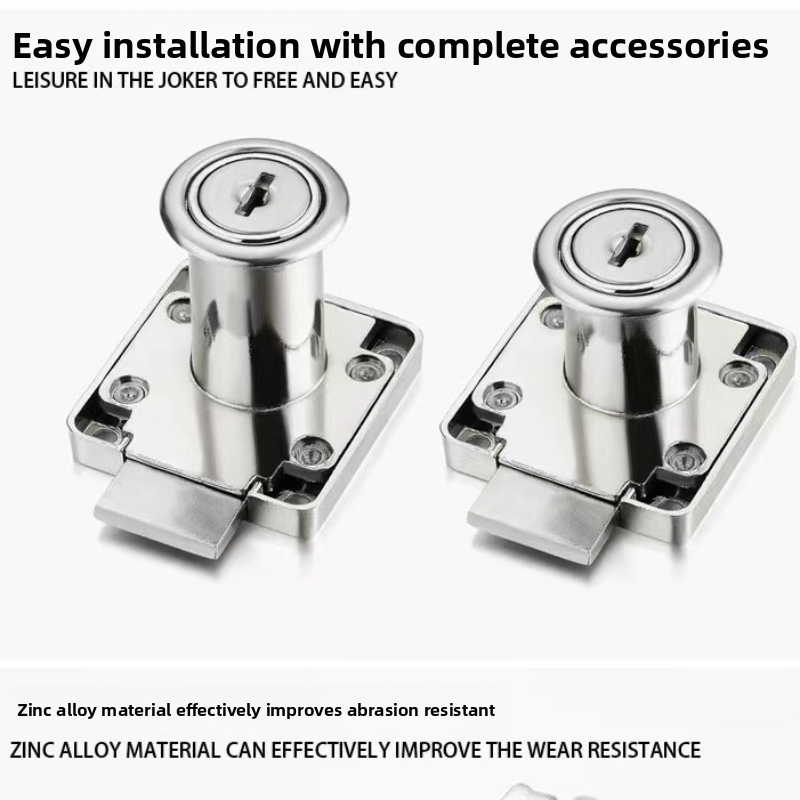 Automatic Cabinet Drawer Lock  - Office Furniture Hardware review and price
