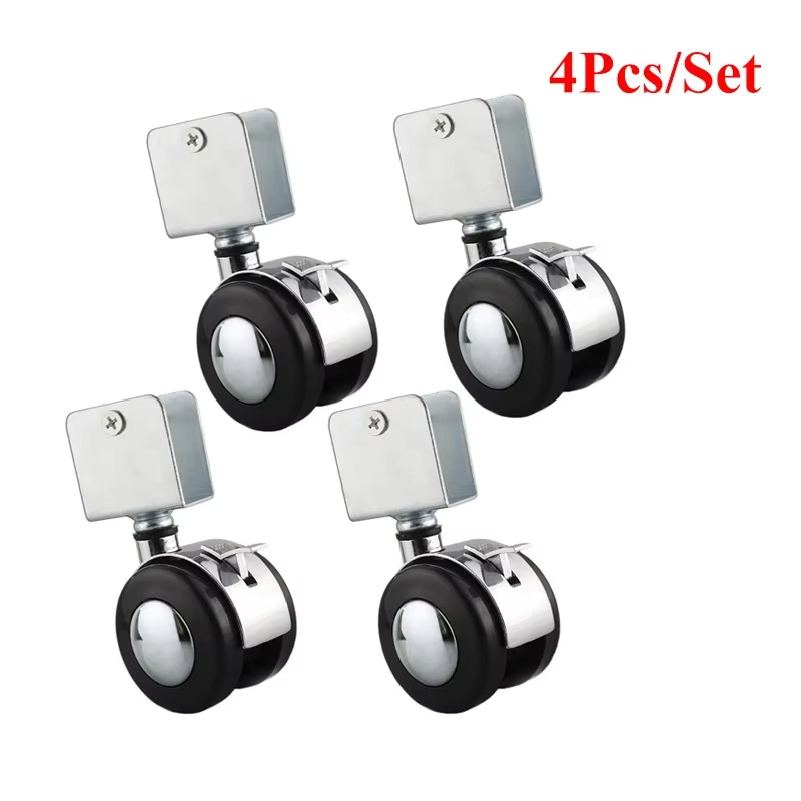 4pcs Brand New 2 Inch Crib Cas - Furniture Hardware Brands review and price