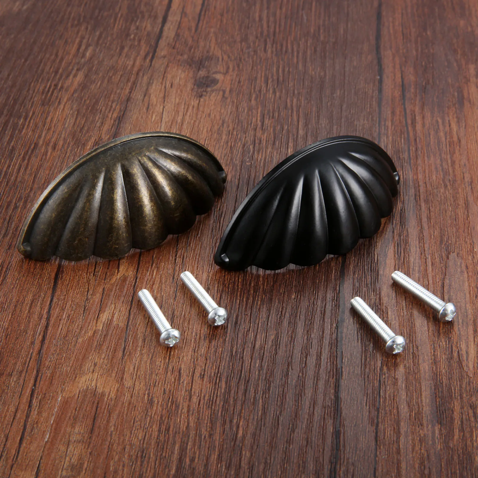 1pc Alloy Shell Shape Handle S - Restoration Hardware Furniture Used review and price