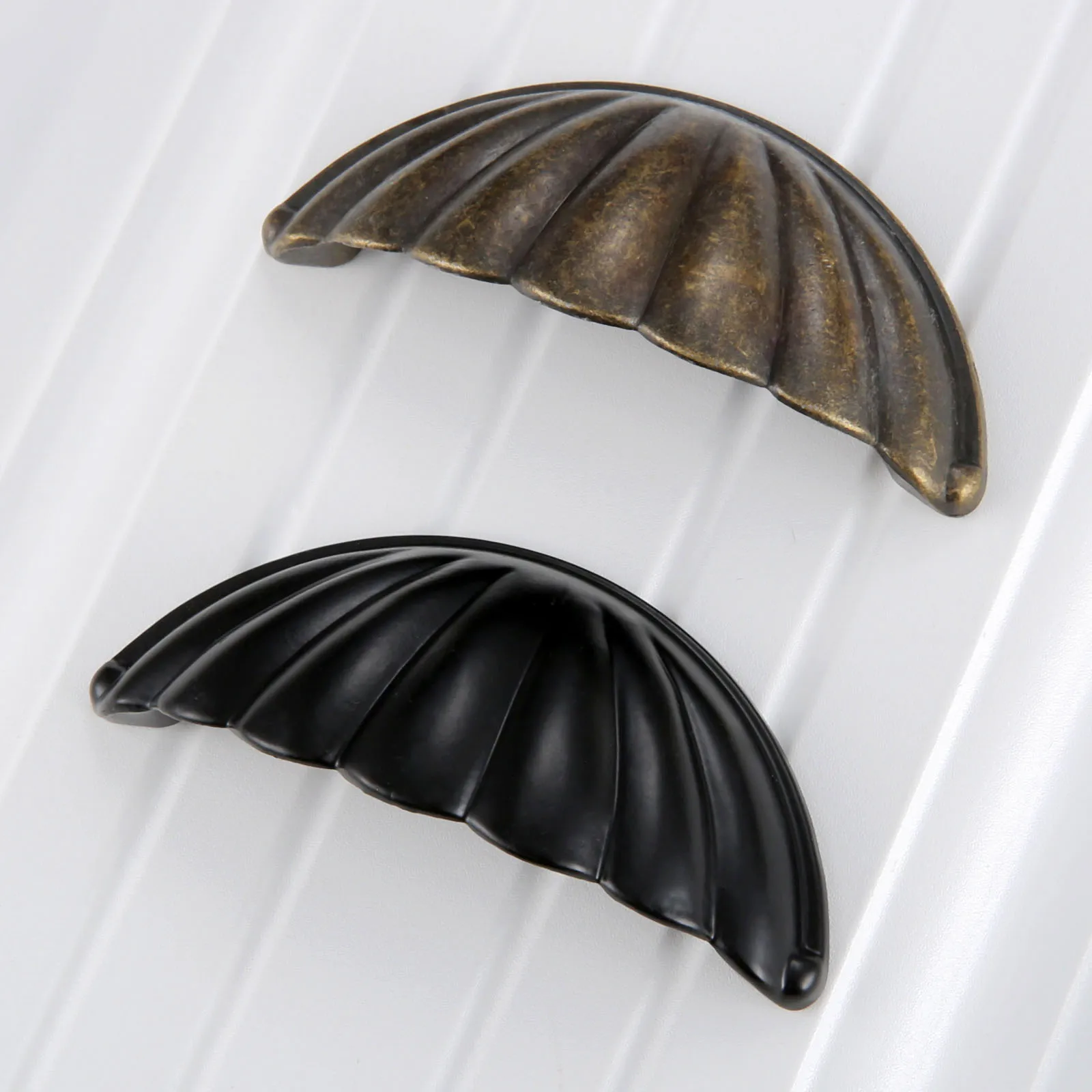 1pc Alloy Shell Shape Handle S - Restoration Hardware Furniture Used review and price