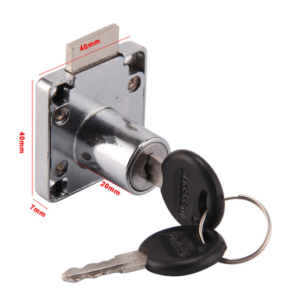 2pcs Locks Cabinet Lock 4Keys  - Furniture Hardware Brands review and price