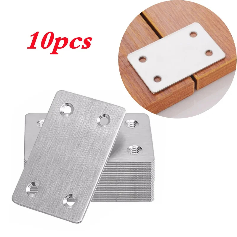 10Pcs Stainless Steel Flat Ang - Furniture Joinery Hardware review and price