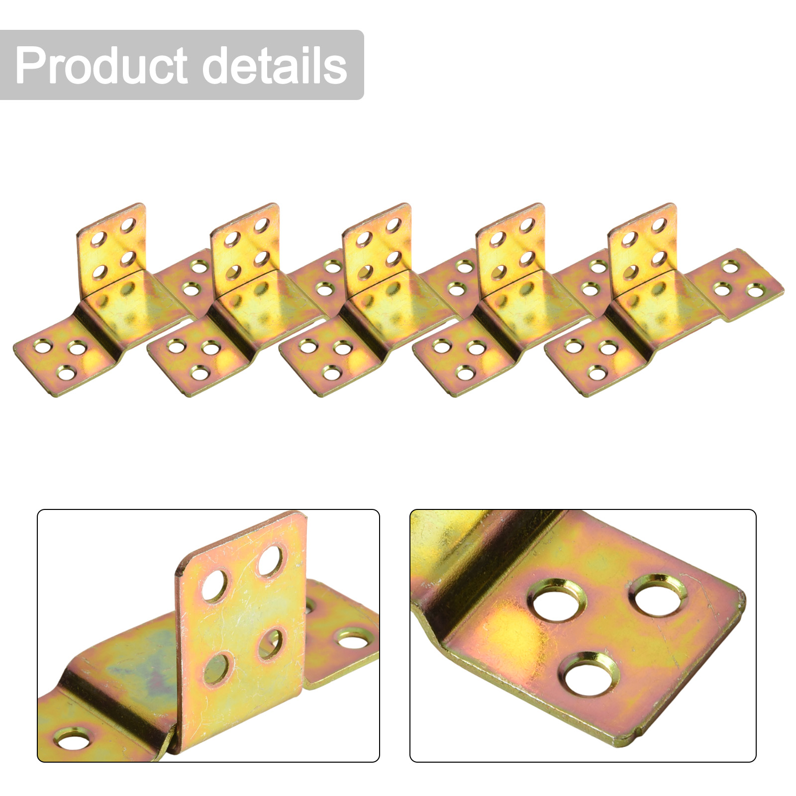 5Pcs Metal Bed Rail Bracket Wo - Furniture Rails Hardware review and price