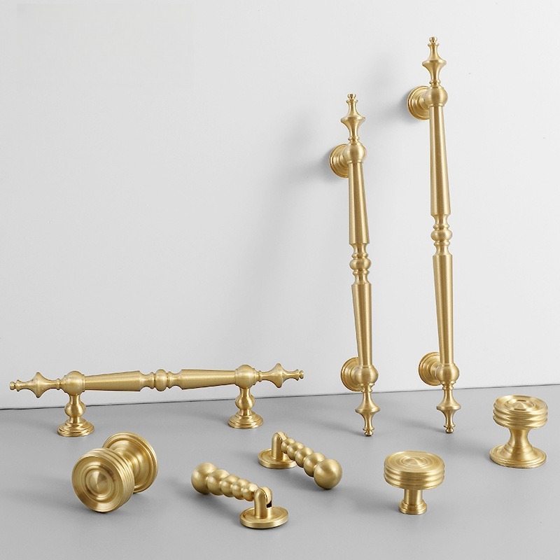 French Solid Brass Handles for - Furniture Hardware Brass review and price