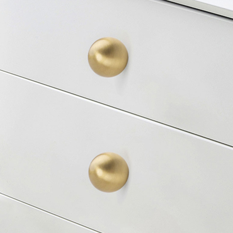 Home Wardrobe Door Pull Round  - Furniture Hardware Brass review and price
