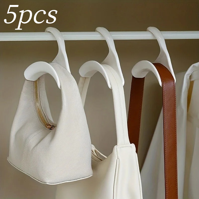 5Pcs Curved Bag Hooks Non-Mark - Furniture Hardware Accessories review and price