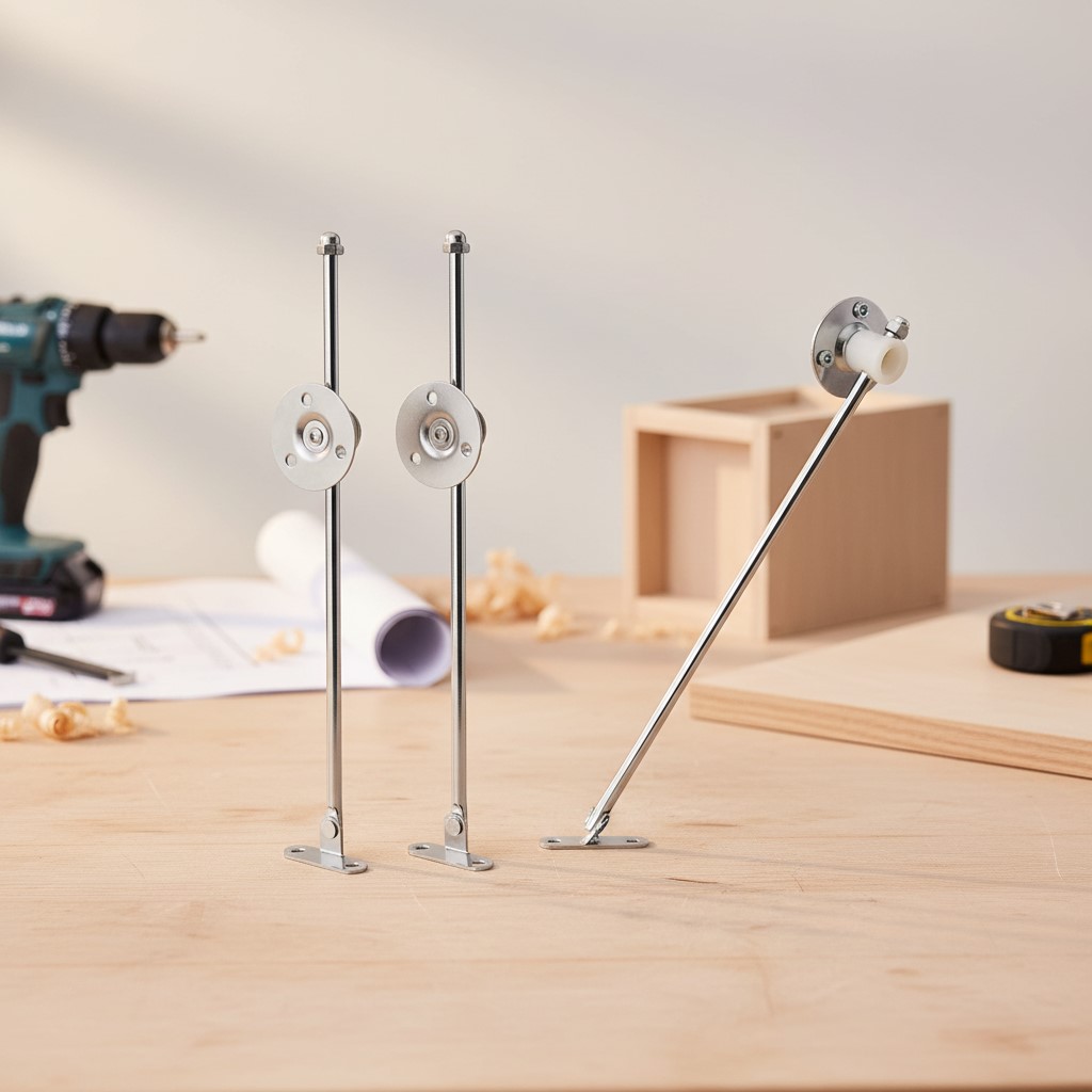 Support Hinges Flat Door Arm F - Furniture Hardware Brands review and price