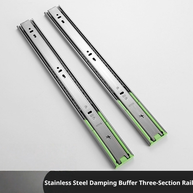 2Pcs Metal Buffer Drawer Slide - Furniture Rails Hardware review and price