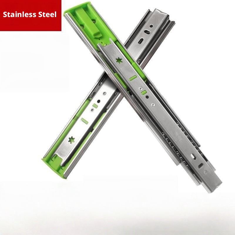 2Pcs Metal Buffer Drawer Slide - Furniture Rails Hardware review and price