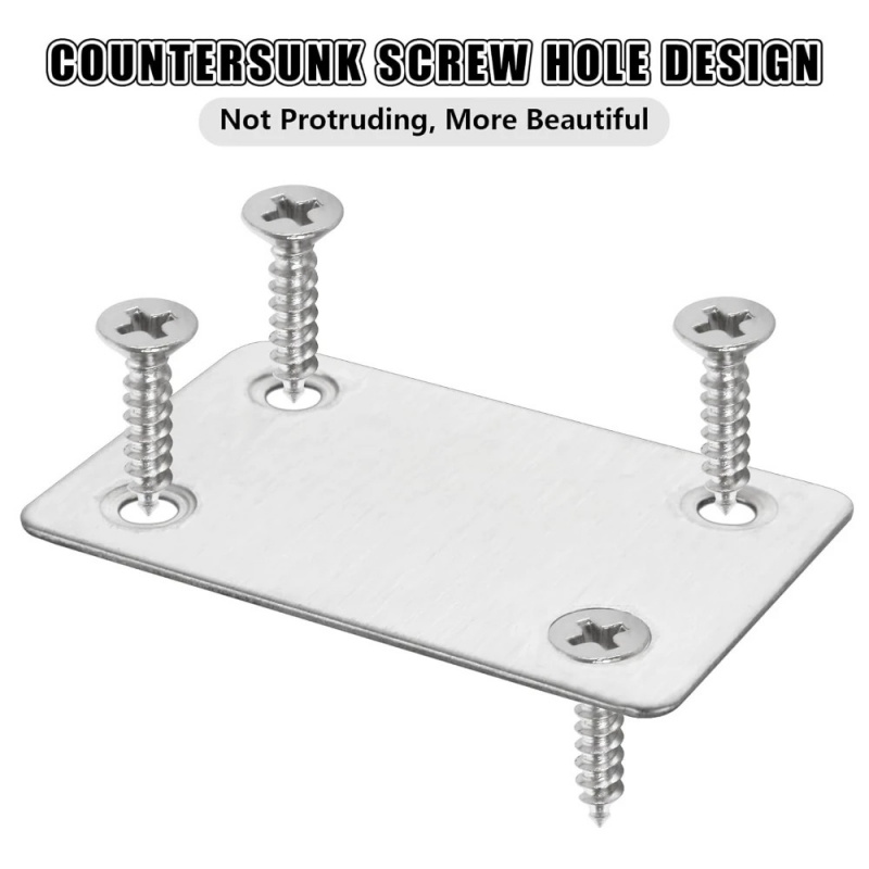 10Pcs Stainless Steel L-Shaped - Furniture Joinery Hardware review and price