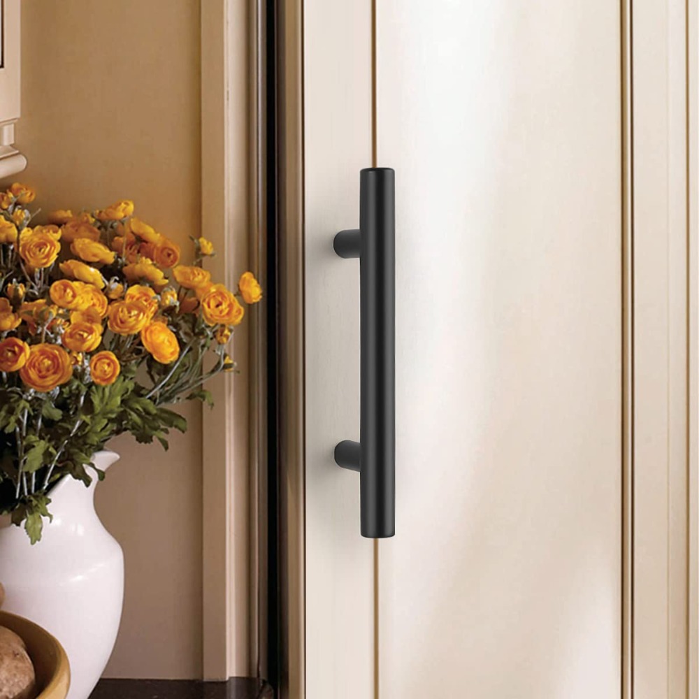 20 PCS Cabinet Pulls Matte Bla - Restoration Hardware Furniture Used review and price