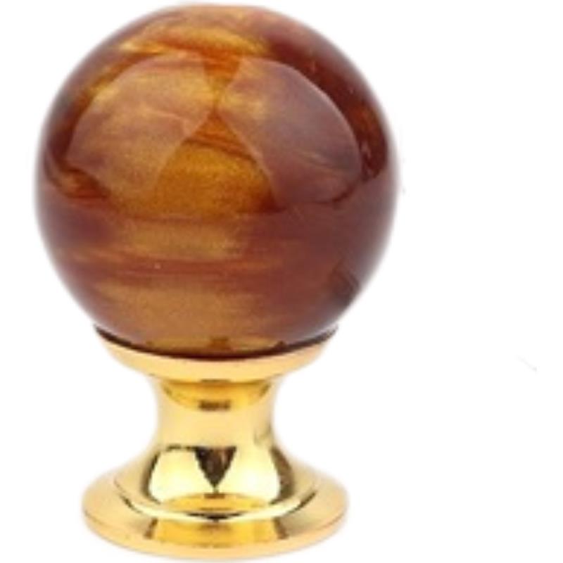 Amber Shell Tiger Eye Gold Cup - Furniture Hardware Brass review and price