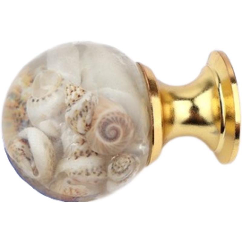 Amber Shell Tiger Eye Gold Cup - Furniture Hardware Brass review and price