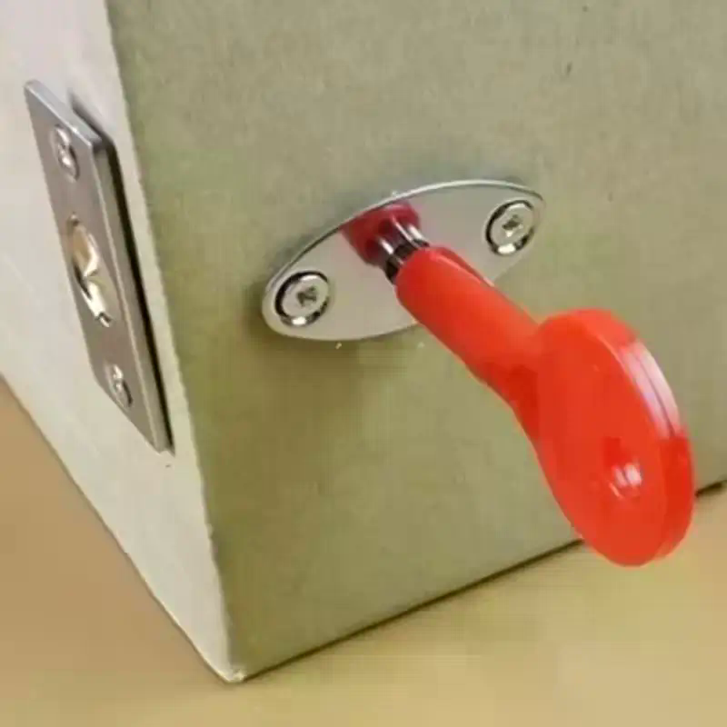 Stainless Steel Pipe Lock Invi - Furniture Hardware Accessories review and price